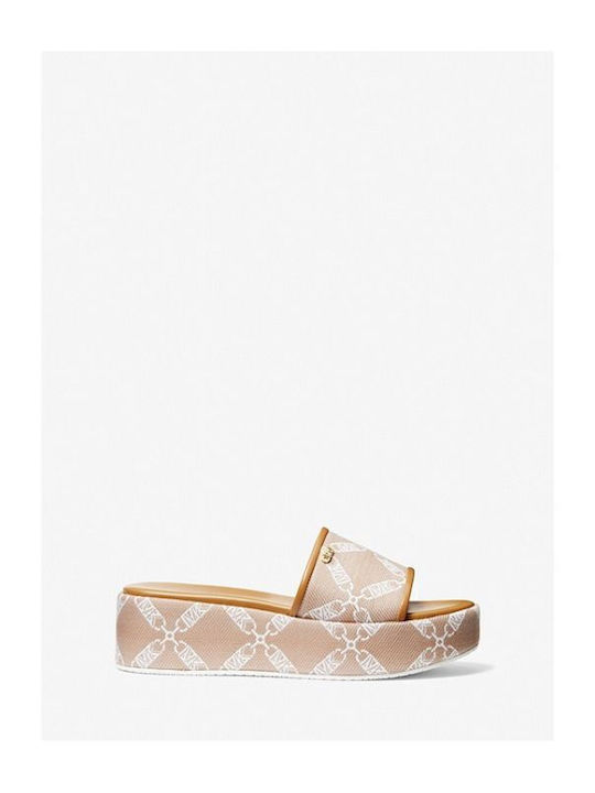 Γυναικεία Σανδάλια Flatforms Μπεζ