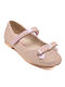 Kids Ballerinas with Hoop & Loop Closure Pink