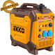 Ingco Silent Generator Suitcase Inverter Gasoline Four-stroke with Handle and Maximum Power 4kVA