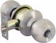 Yale Knob Lock Silver