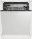 Beko Vollintegrierter Geschirrspüler für 14 Gedecke B59.8xH81.8cm