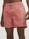 Men's Swimwear Shorts Hot Coral