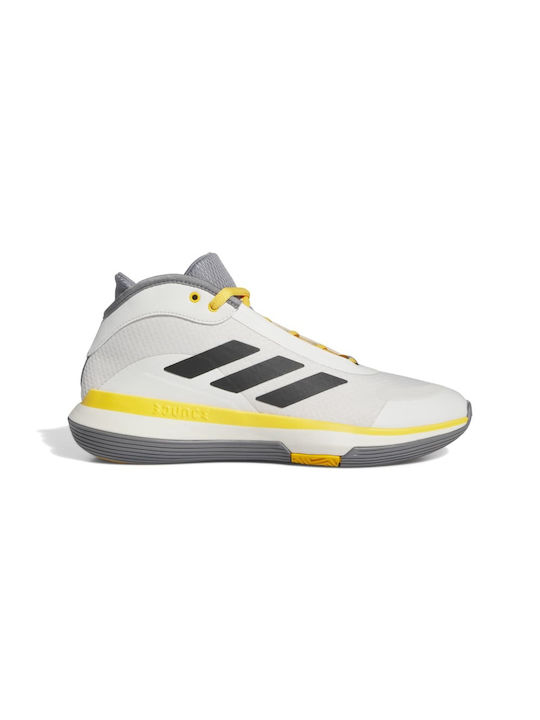 Adidas Scăzut Pantofi de baschet Albi