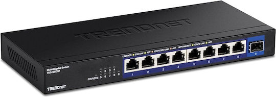 Trendnet TEG-S5091 Unmanaged L2 Switch με 8 Θύρες Ethernet και 1 SFP Θύρα