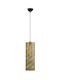 ArkoLight Pendant Light Brown Grid with Socket E27 16cm