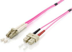Equip 255536 Optische Faser LC-SC 10m Rosa
