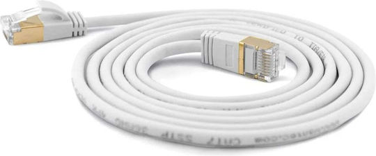 Wantec U/UTP Cat.7 10Gbps Network Cable Ethernet 1.5m White