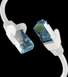 EFB EC020200132 U/UTP Кат.7 Мрежов Кабел Ethernet 0.15м Бял