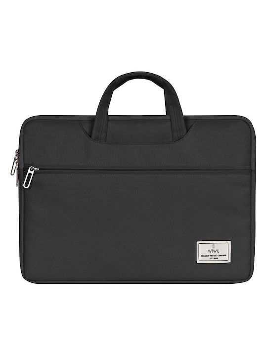 Wiwu Αδιάβροχη Τσάντα Ώμου / Χειρός για Laptop 15" σε Μαύρο χρώμα 601673