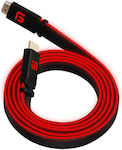 Floating Grip Cable HDMI male - HDMI male 1.5m Red