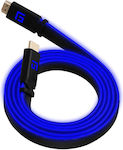 Floating Grip Cable HDMI male - HDMI male 1.5m Blue