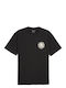 Puma Men's Athletic Short Sleeve Blouse Black