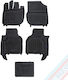 Rezaw Plast Set of Front and Rear Mats 5pcs for Honda HR-V 2021+ Black