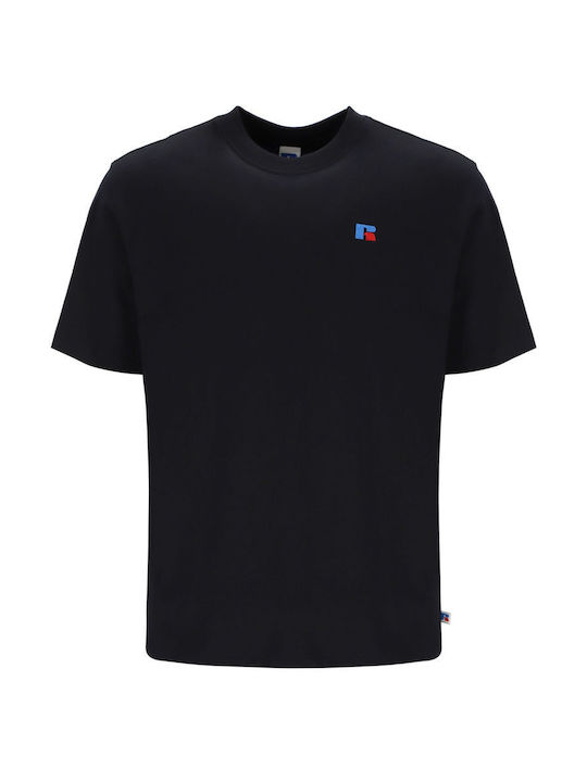 Russell Athletic Tricou pentru bărbați cu mâneci scurte Black