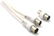 Kabelantenne Koax-Stecker - Koax-Buchse (G&BL-054975)