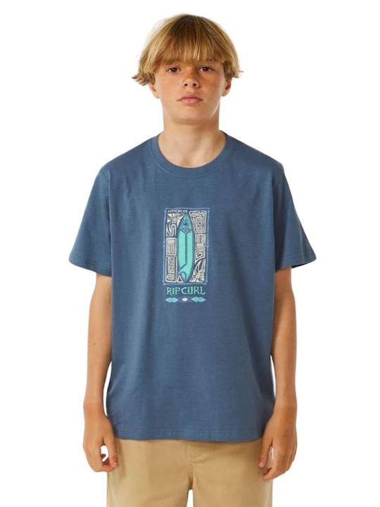 Rip Curl Παιδικό T-shirt ΜΠΛΕ