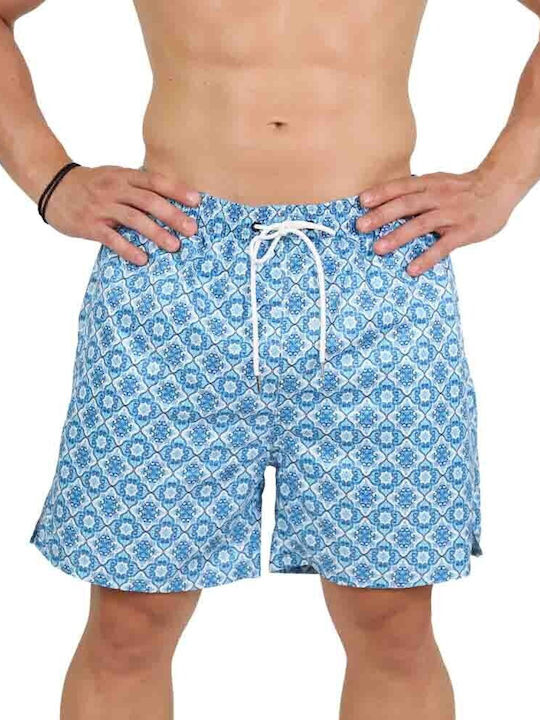 Waves Herren Badebekleidung Shorts Blue