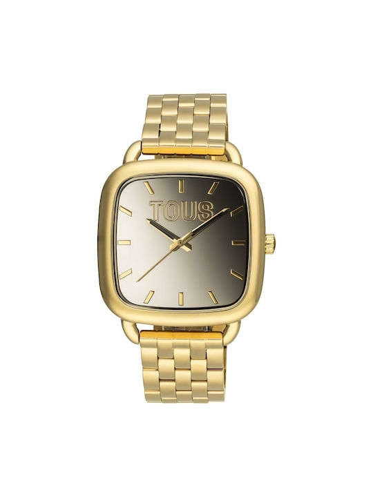 Tous Uhr in Gold Farbe