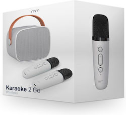 Mikamax Boxă Karaoke cu Microfoane Wireless Karaoke 2 GO Mikamax Boxă Karaoke cu Microfoane Wireless Karaoke 2 GO