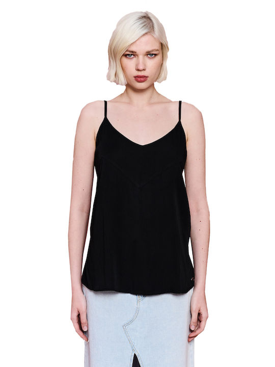 Staff Liana Women's Blouse Sleeveless Black