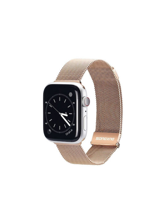 Dux Ducis Strap Λουράκι Ανοξείδωτο Ατσάλι Γκρι (Apple Watch 42/44/45mm/Ultra 49mm)