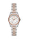 Michael Kors Lexington Damen Uhr Chronograph mit Rose Gold / Rose Gold / Gold / Gold Metallarmband