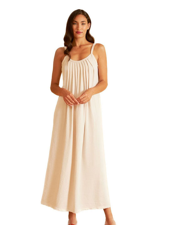 Harmony Maxi Dress Beige