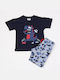 Trax Kids Set with Shorts Summer 2pcs Blue