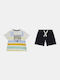 Guess Kids Set with Shorts Summer 2pcs White