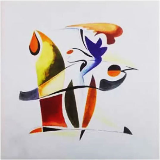 ForHome Gemälde auf Leinwand 28x28cm