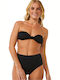 Strapless Bikini Top Μαύρο