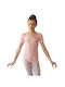 Kokoracostume Kids Bodysuit Cotton Lycra Ballet & Dance Pink