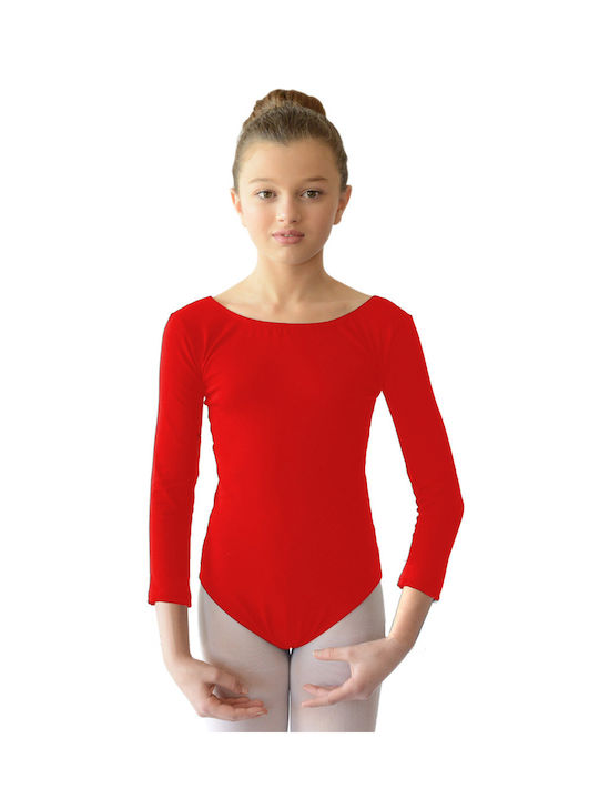 Kokoracostume Kinder Bodys Tanz Rot