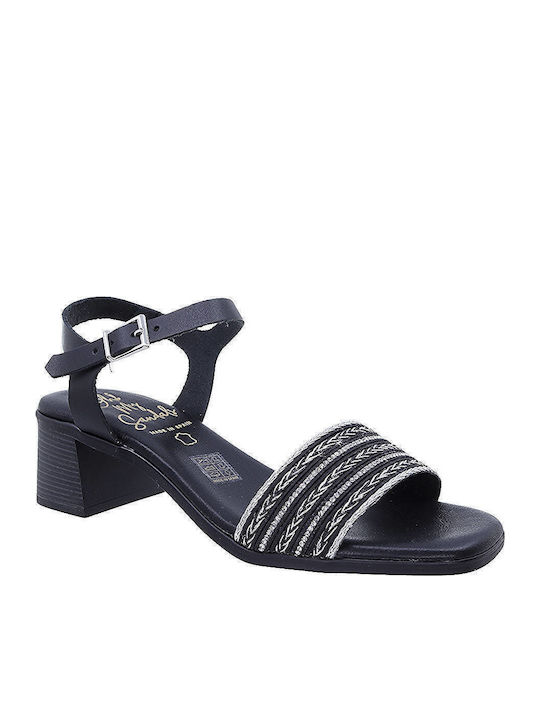 Leather Sandals Black