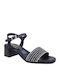 Leather Sandals Black