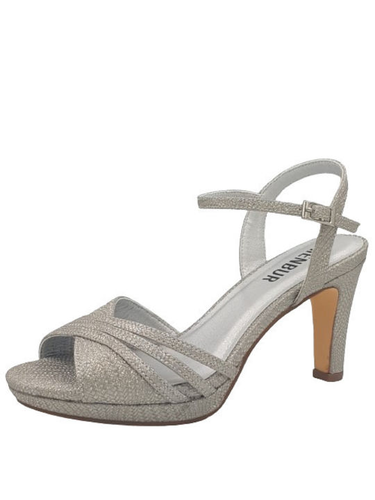 Menbur Women's Sandals Silver