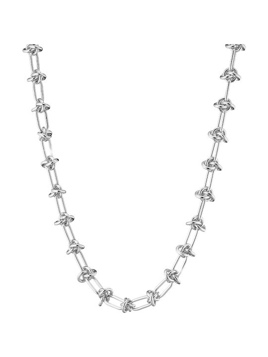 Loisir Emily Γυναικεία Αλυσίδα Λαιμού Μήκους 45cm