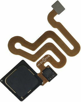 Cablu flexibil cu Amprentă digitală în culoarea Negru pentru Huawei P9