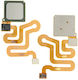Flex Cable with Fingerprint in Gray color for Huawei P9 Lite