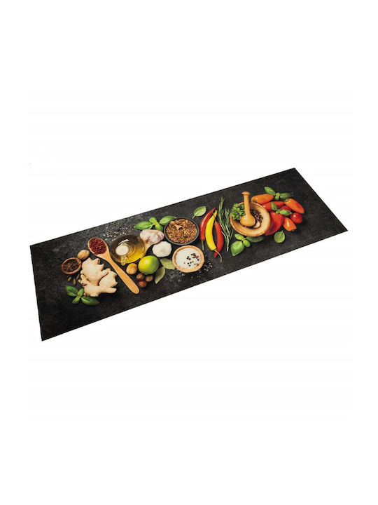 vidaXL Kitchen Mat Runner with Anti-slip Underlay Spices 60x180εκ.