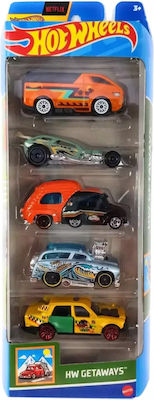 Hot Wheels Car Set HW Getaways for 3++ Years