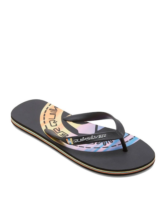 Quiksilver Molokai Art Ii Ανδρικά Flip Flops Μαύρα