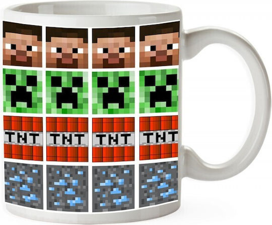 Minecraft Cană Ceramică Multicoloră 330ml 1buc