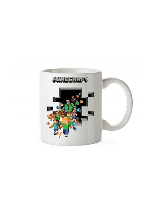 Minecraft Tasse Keramik Bunt 330ml 1Stück 5947500001708