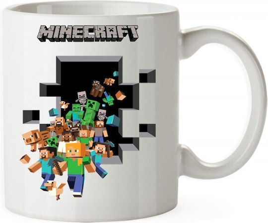 Minecraft Cană Ceramică Multicoloră 330ml 1buc