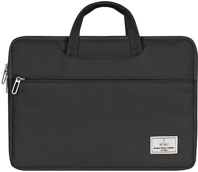 Wiwu Αδιάβροχη Τσάντα Ώμου / Χειρός για Laptop 14" σε Μαύρο χρώμα 601671