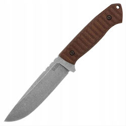 Μαχαίρι Ultra Outdoor Brown Toxic Micarta Acid Stonewashed Nmv Za-pas