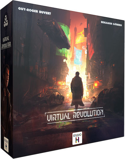 Brettspiel Virtual Revolution für 2-4 Spieler 14+ Jahre (EN) Studio H