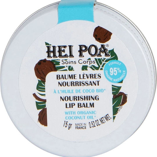 Hei Poa Nourishing Lip Balm Coconut Oil 15g