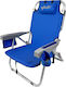 Myresort Beach Chair Aluminum Blue Beach Chair 600d Polyester